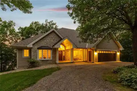 Custom Lake Home with 270’ Shoreline