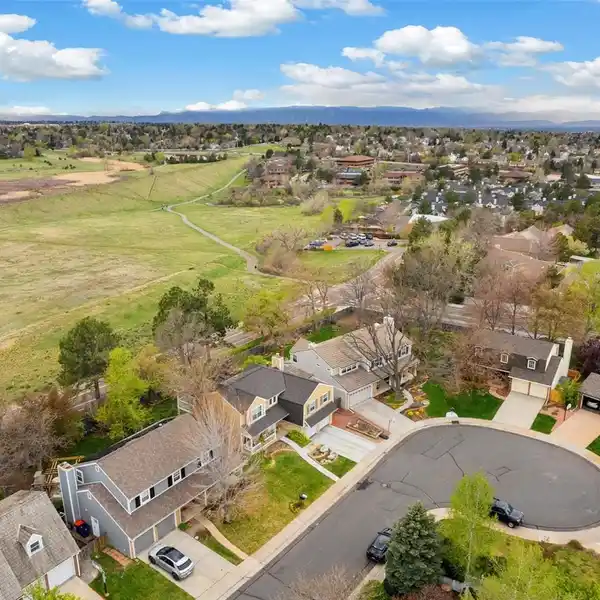 CUSTOM HOME WITH OPEN SPACE VIEWS