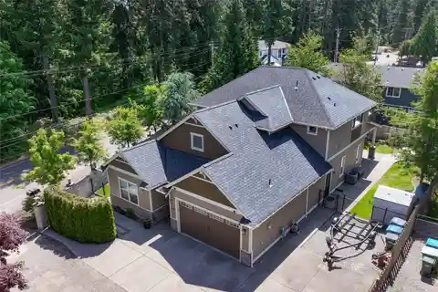 Open-concept Stunner with Shared Dock and Lift on Lake Tapps