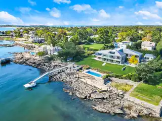 Unparalleled Custom-Built Modern Waterfront Estate