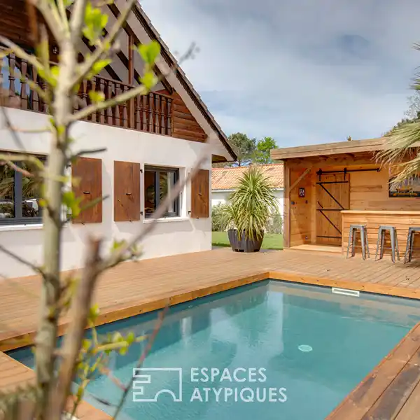 CHARACTERFUL HOUSE ON A CAREFULLY LANDSCAPED PLOT