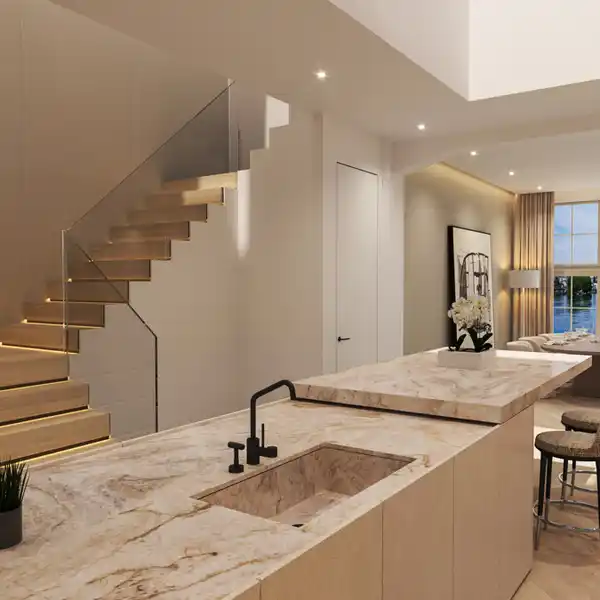 LUXURIOUS LAKESIDE TOWNHOUSE ON LAKE ZURICH