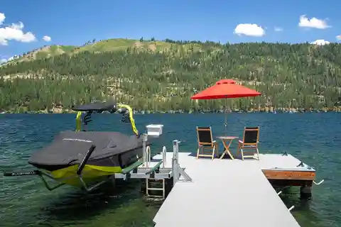 Waterfront Mountain Modern Lake Home