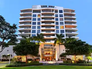 Owners Suite with Walk-In Closets and Bay Views