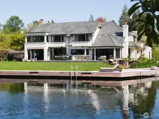 Reimagined English Tudor on Lake Washington