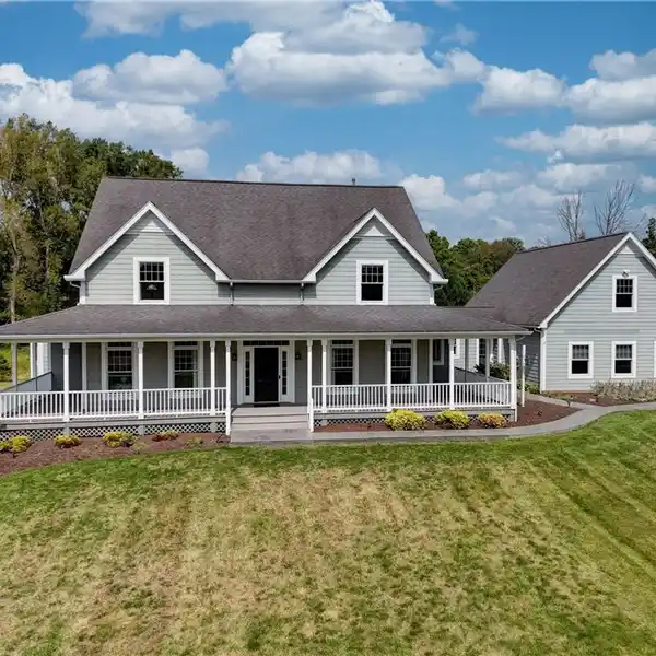 MENDON ESTATE ON 2+ ACRES WITH LUXURY UPGRADES