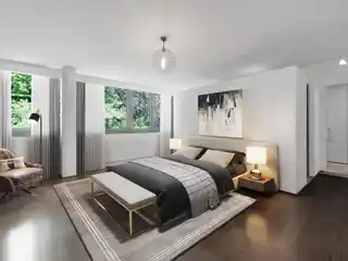 Stunning Duplex with Cathedral Ceilings