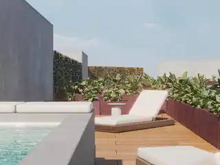 Elevated Living with Private Rooftop Pools