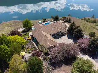 Sprawling Property with 180-degree Lake Views