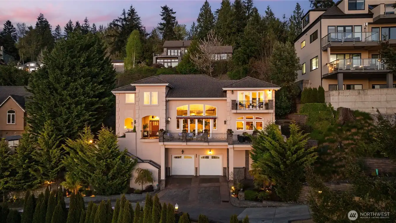 Exquisite Custom Estate with Unobstructed Lake Views