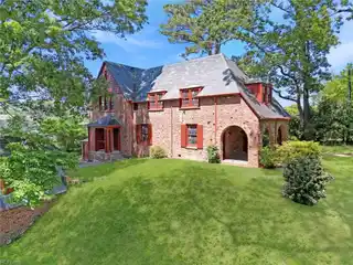 Iconic Red Brick House on the Hill