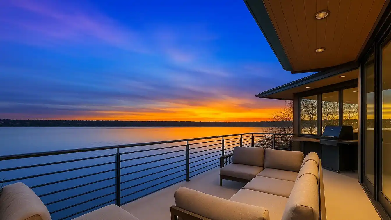 Modern Jewel-box on Lake Washington