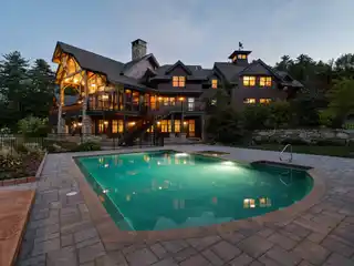 Timber Frame Estate on 121 Acres