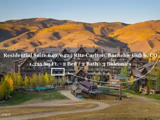 Residential Suite at the Ski-in/ski-out Ritz-carlton in Bachelor Gulch