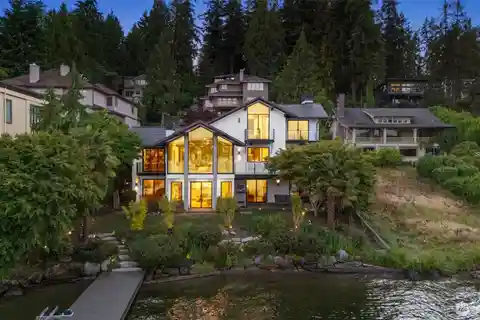 Reimagined Northwest Contemporary Lakefront Masterpiece