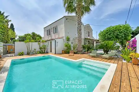Light-Filled Retreat with Pool