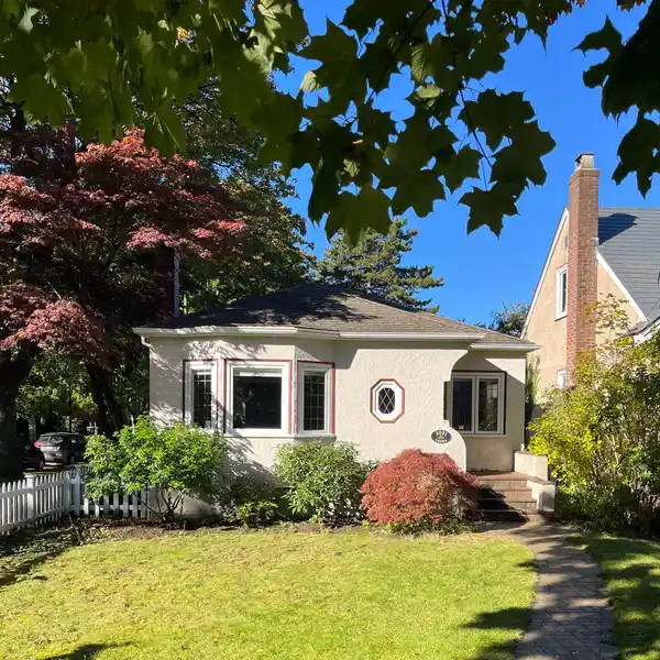 CHARMING CHARACTER HOME ON A CORNER LOT IN POINT GREY