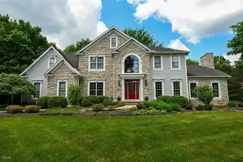 Stately Colonial in a Wooded Setting