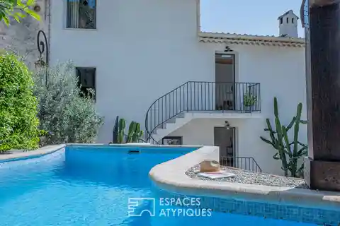 Authentic Village Gem with Pool and Garden