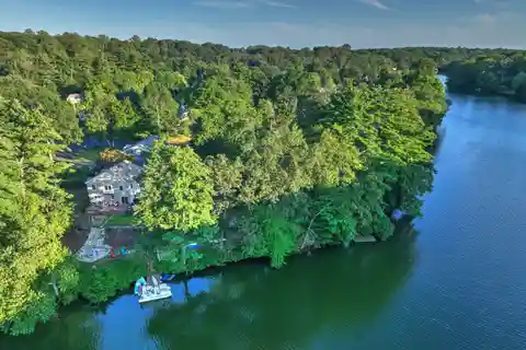 Classic Waterfront Colonial in the Lake Hills Association
