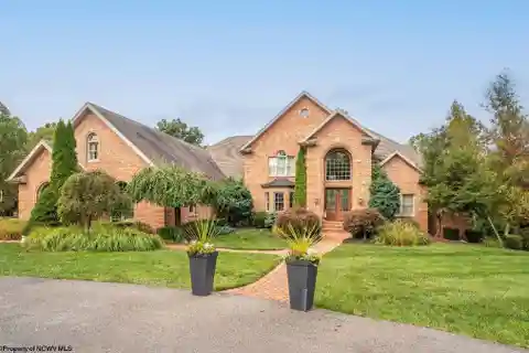 High-Tech Brick Estate with Private Pool Retreat