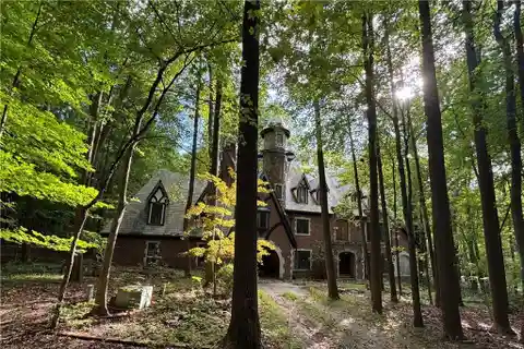 Custom All-Brick Tudor on over 20 Acres