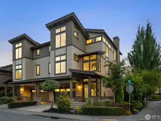 Lake Washington Views from Stunning Corner Unit