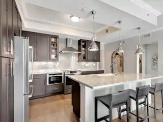 Waterfront Penthouse Overlooking Bay Colony Marina—luxury Upgrades