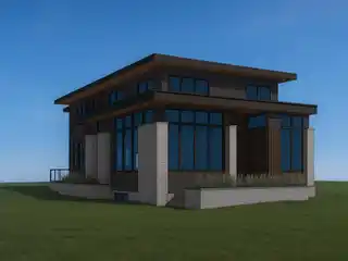 Modern Executive Home with Custom Design