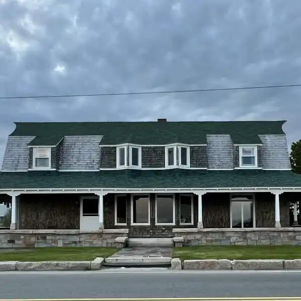 THE FIRST HOME BUILT ON GOOCH'S BEACH