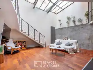 Contemporary Two-Level Loft