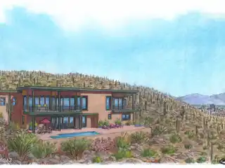 New Contemporary Home in the Enclave at Gates Pass