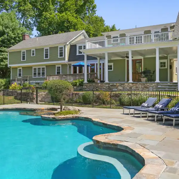 EXPANDED COLONIAL ESTATE HOME IN GREENFIELD HILL