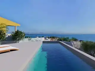 Exclusive Plot with Building Project and Sea Views