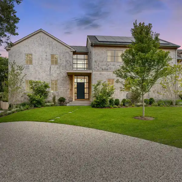 NEW SHINGLE-STYLE ESTATE WITH POOL & BAY ACCESS