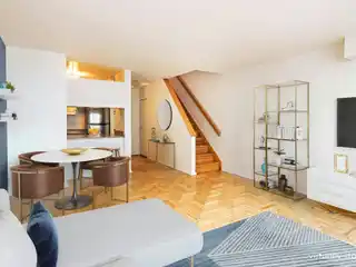 Sun-filled Duplex One Bedroom Oasis