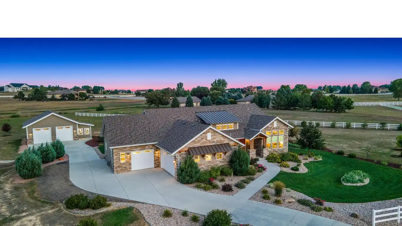 Custom Ranch Home on 3.7 Acres