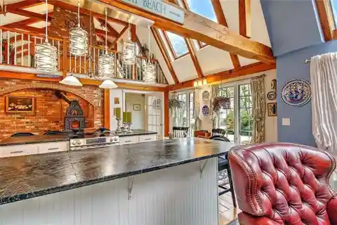 One-Of-A-Kind Hand-Crafted Post-And-Beam Home