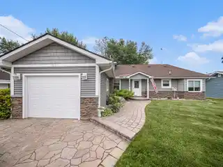 Tranquil Waterfall Patio Meets Designer Living