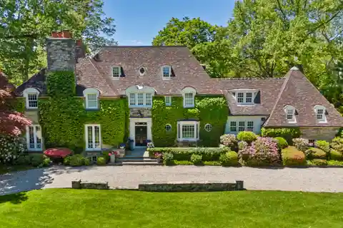 Stately Prewar Stone Manor