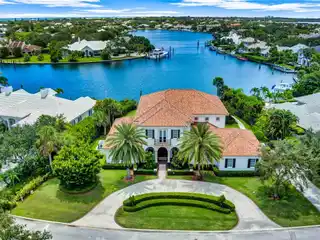 Beautiful Tropical-inspired Riverfront Estate