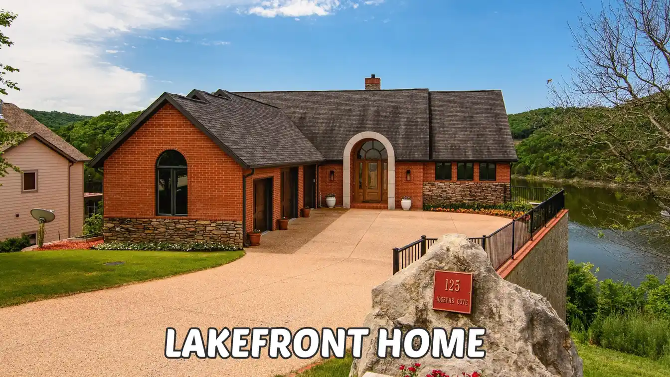 Lakefront Home in Premier Pinnacle Shores