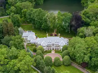 Architecturally Stunning Colonial on over 19 Acres