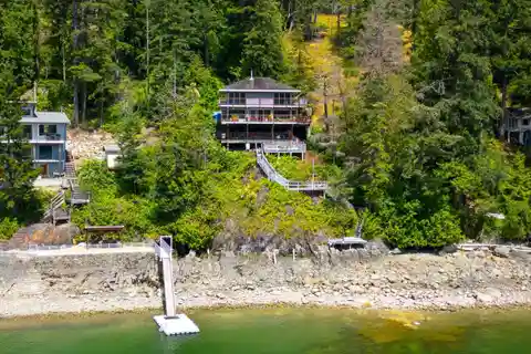 Waterfront Home Overlooking Deep Bay