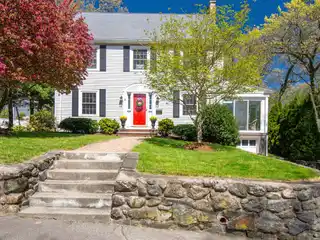 Classic Center Entrance Colonial on a Quiet Side Street