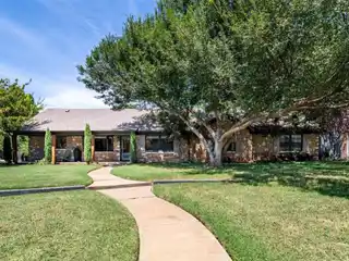 Classic Stacked Stone Ranch Style Home