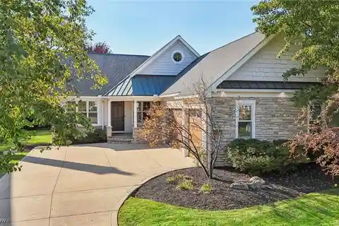 Striking Modern Colonial Home in Sterling Lakes of Pepper Pike