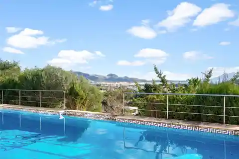 Elegant Villa with Stunning Views of the Bay of Puerto De Pollensa