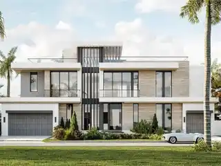 New Coastal Modern Deepwater Estate