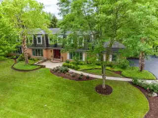 Updated Libertyville Retreat on Expansive Acre Lot
